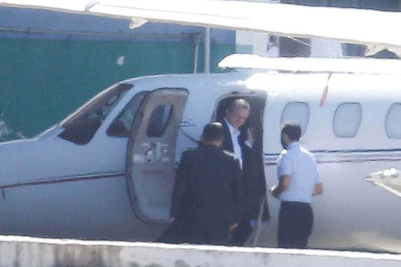 DIDA1 BRASÍLIA/DF 07/09/2017 DEPOIMENTO WESLEY POLITICA - O empresário Weslwy Batista chega a Brasília pelo Setor de Hangares do Aeroporto. FOTO: DIDA SAMPAIO/ESTADÃO
